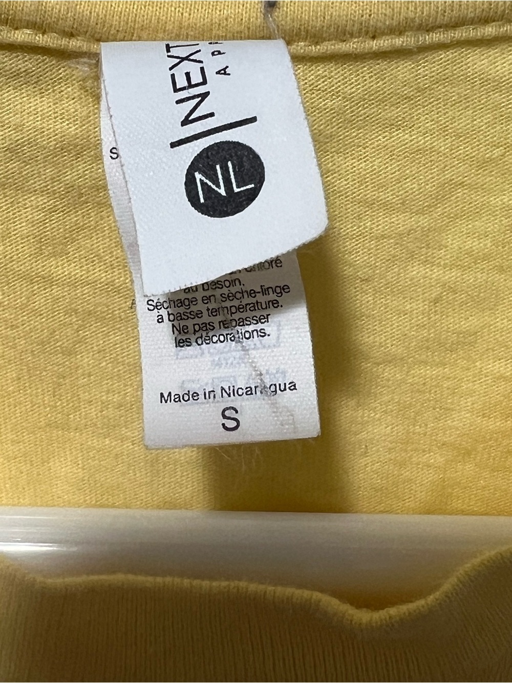 Next Level Apparel Yellow Short-Sleeve 'Catachronic Emporium' Graphic Tee - Picture 3 of 4